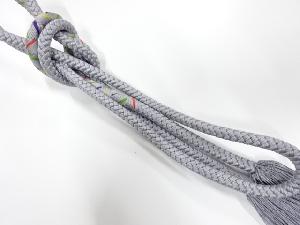 正絹　撚り房　手組帯締め